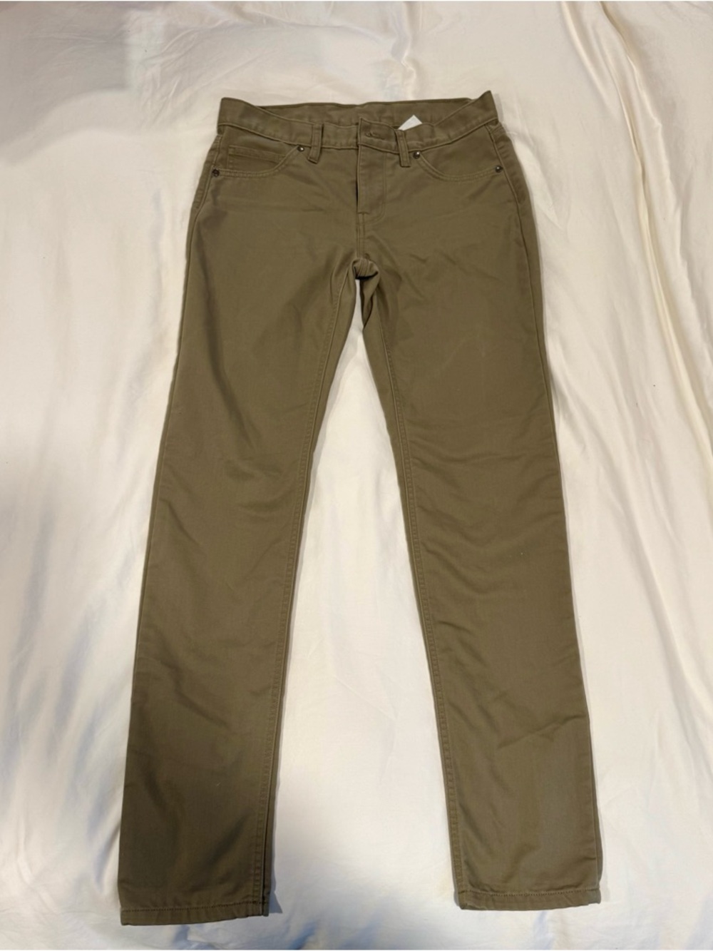 Patagonia Olive Straight-Leg Chinos